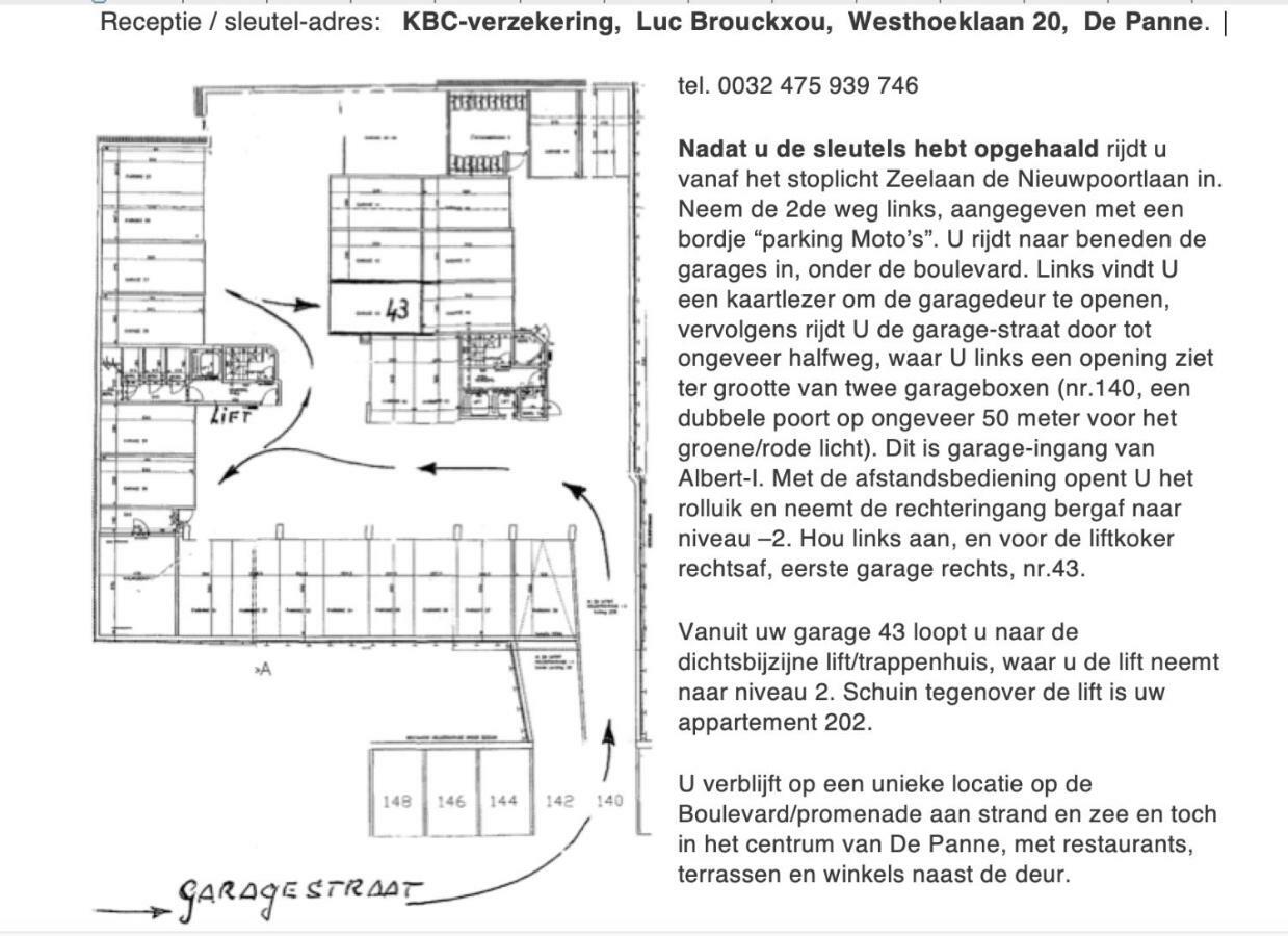 Residentie Albert-1, App.202, Zeelaan 214 Де Пане Екстериор снимка
